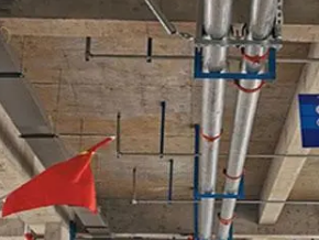 瑞丽管廊支架的安装方法